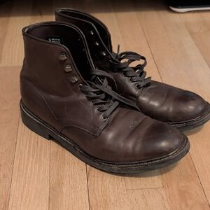 Allen Edmonds Dark Brown Leather Boots